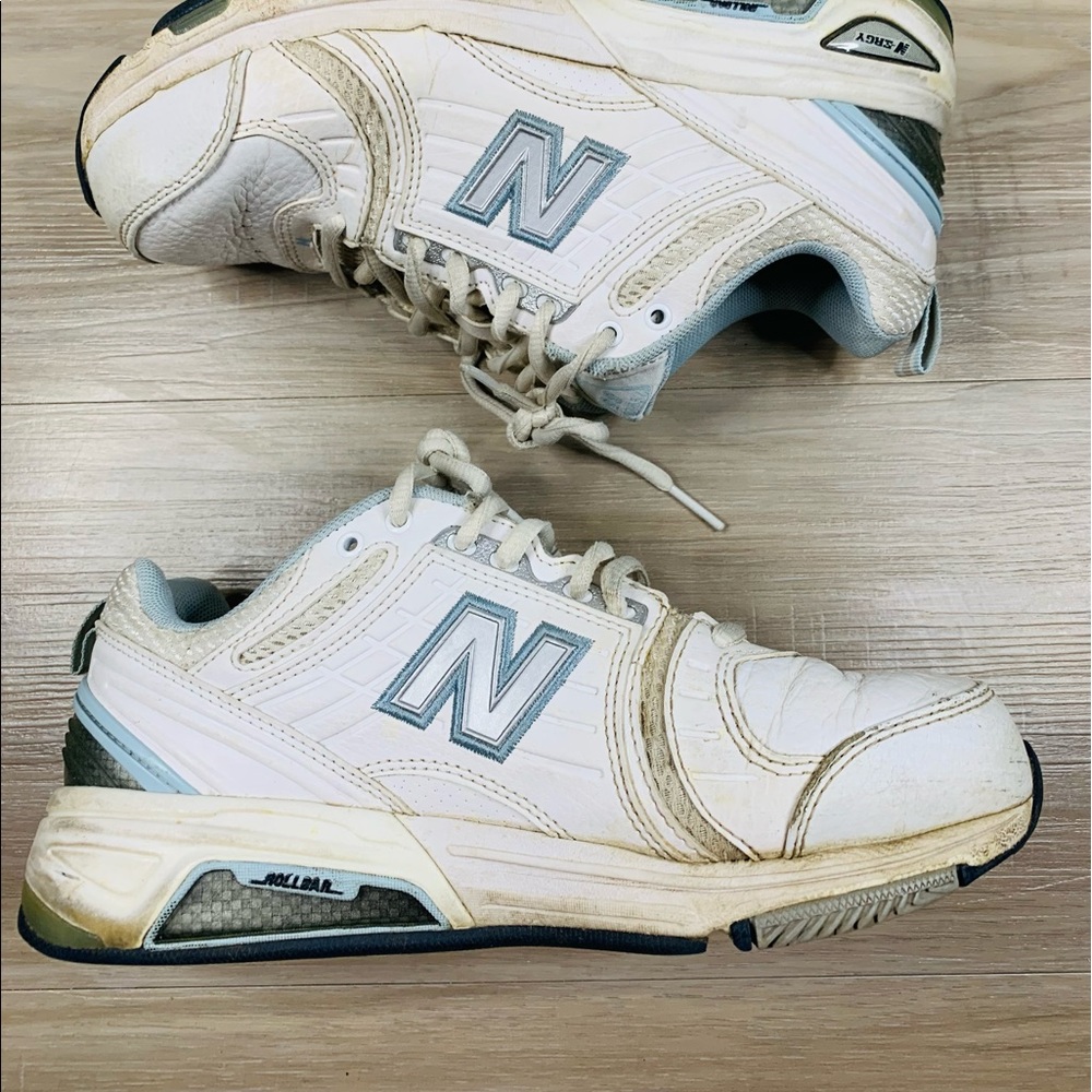 New Balance Tennis Shoe WX856WB Trainers White